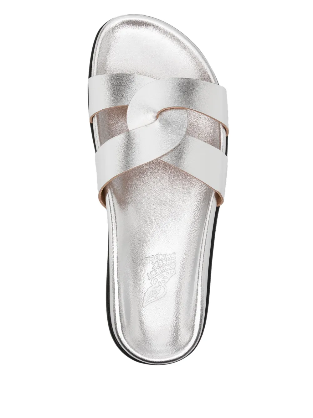 Ancient Greek Sandals Desmos sandals Silver