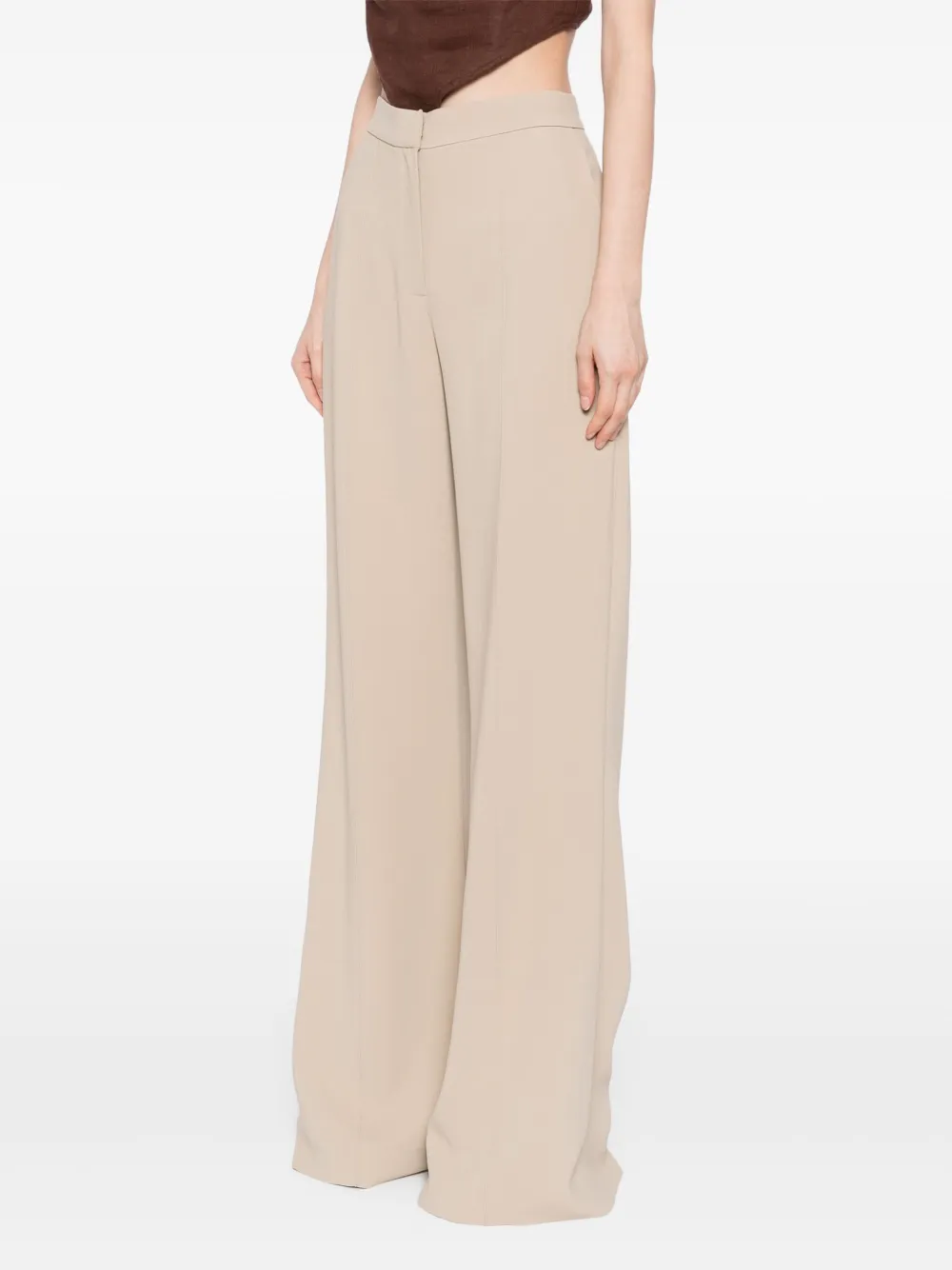 Elie Saab flared trousers Grijs
