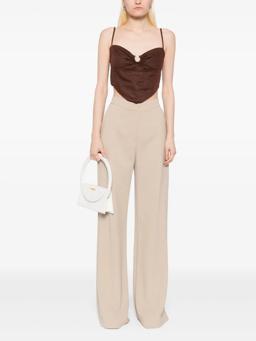 Elie Saab flared trousers Grijs