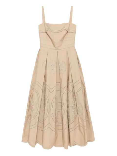 Elie Saab embroidered ong dress