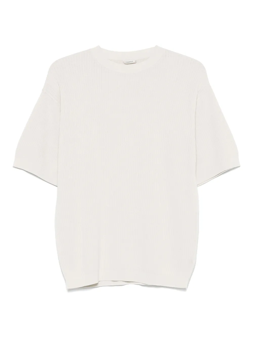 Transit fine-knit T-shirt Beige