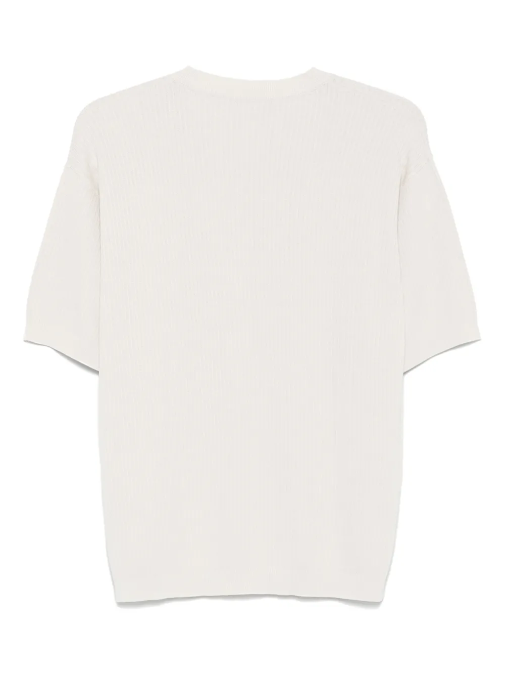 Transit fine-knit T-shirt - Beige