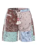 MC2 Saint Barth Kids paisley-print swim shorts - Blue