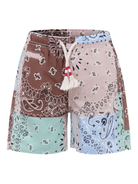 MC2 Saint Barth Kids paisley-print swim shorts