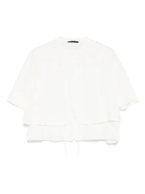 Transit drawstring shirt