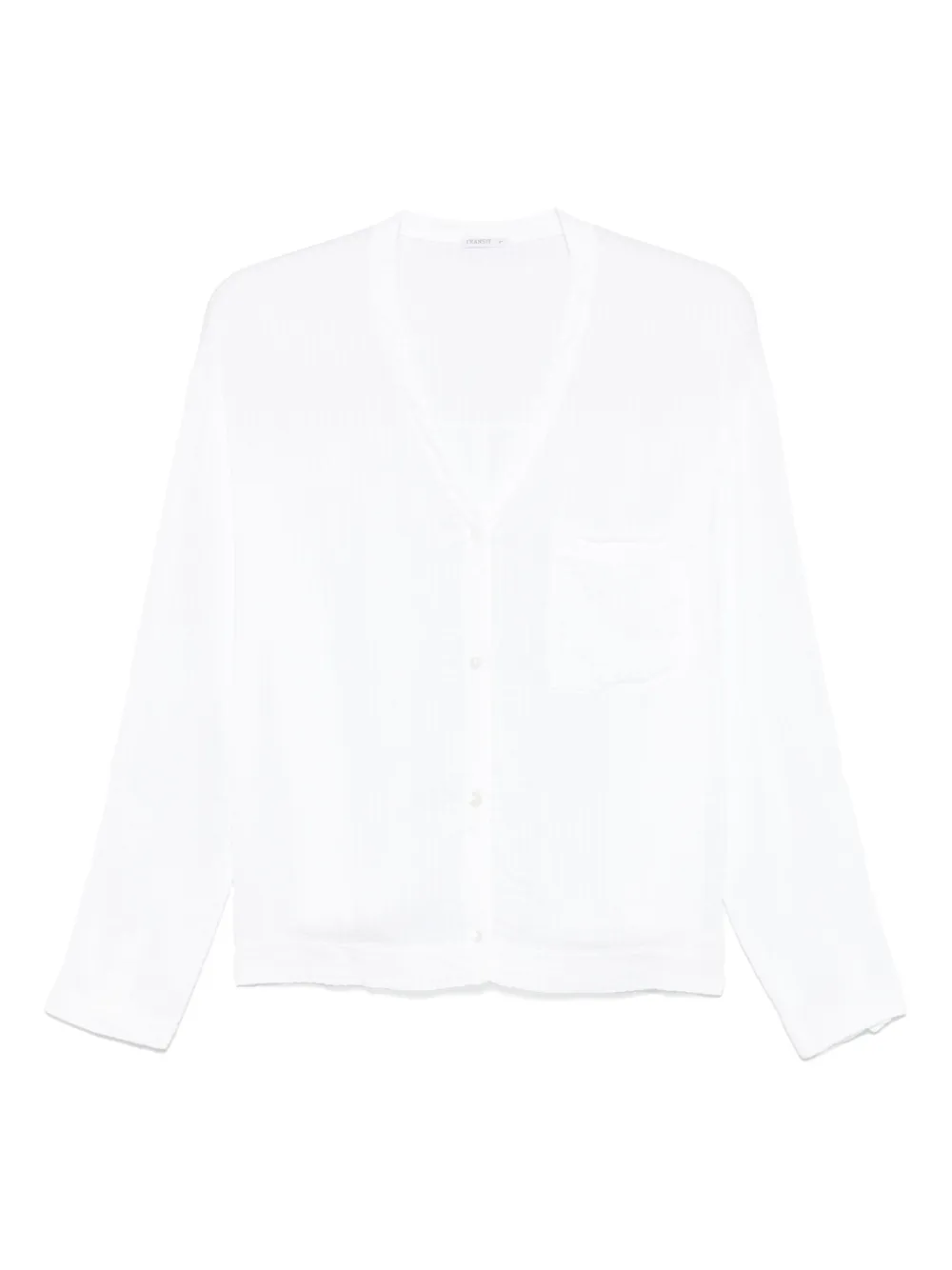 Transit fine-knit cardigan Wit