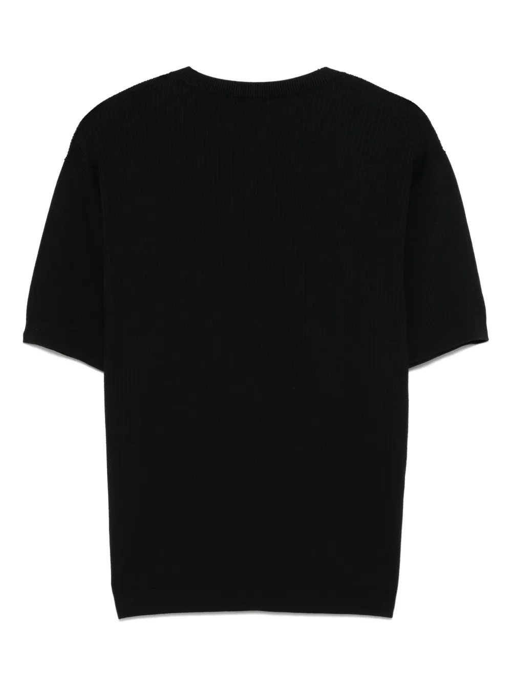 Transit cotton T-shirt - Zwart