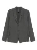 Transit single-breasted blazer - Grey