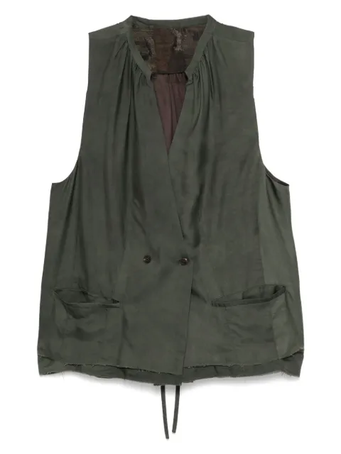 Ziggy Chen double-breasted waistcoat