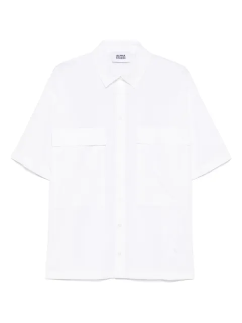 ALPHA STUDIO poplin shirt