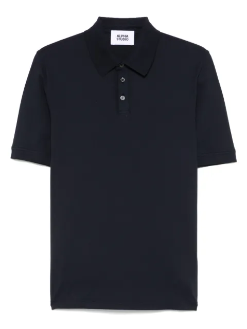 ALPHA STUDIO short-sleeve polo shirt