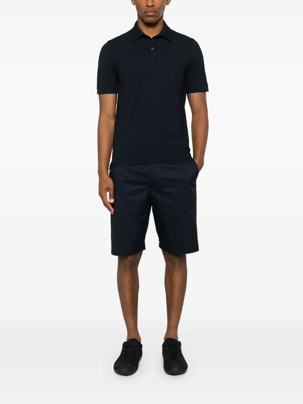 ALPHA STUDIO Poloshirt met korte mouwen - Blauw
