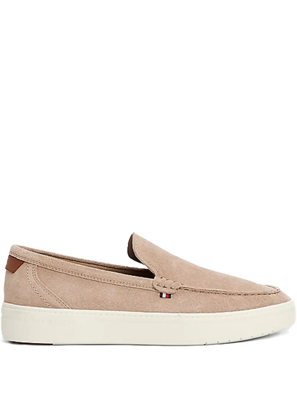 Tommy Hilfiger suede loafers Neutrals