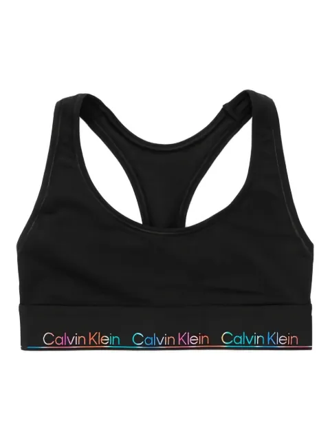 Calvin Klein Underwear brasier con logo y espalda de nadador