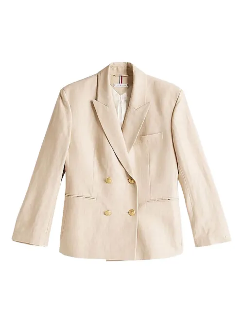 Blazer à boutonnière croisée - Tommy Hilfiger - Modalova