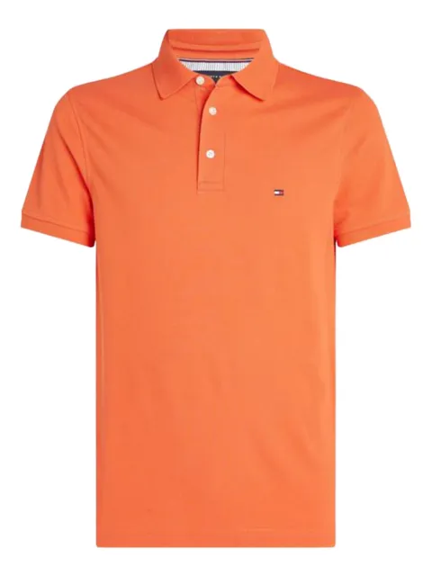 Tommy Hilfiger logo-embroidered polo shirt