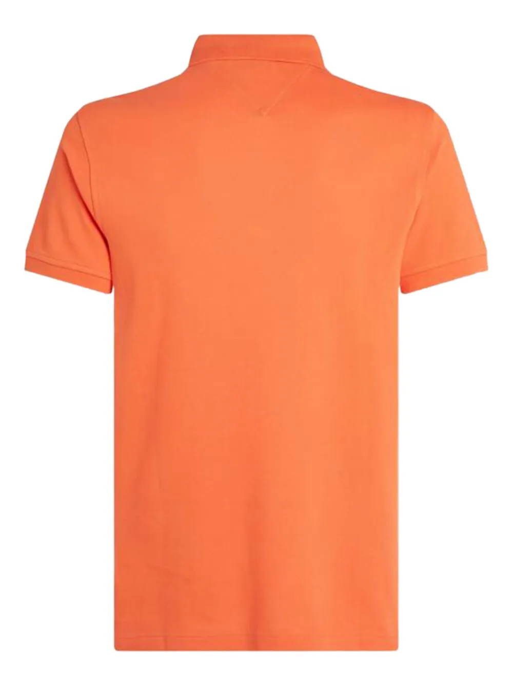 Tommy Hilfiger logo-embroidered polo shirt - Oranje