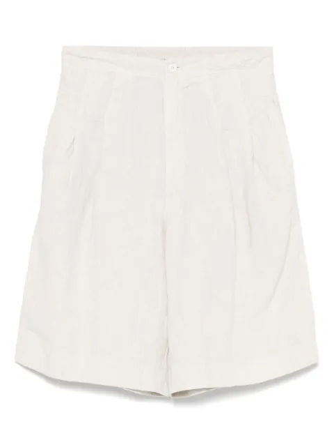 Transit linen shorts