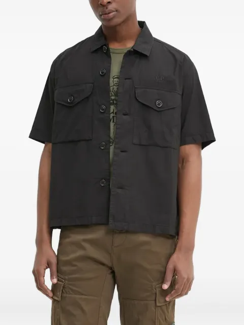 C.P. Company Popeline pocket short-sleeve shirt