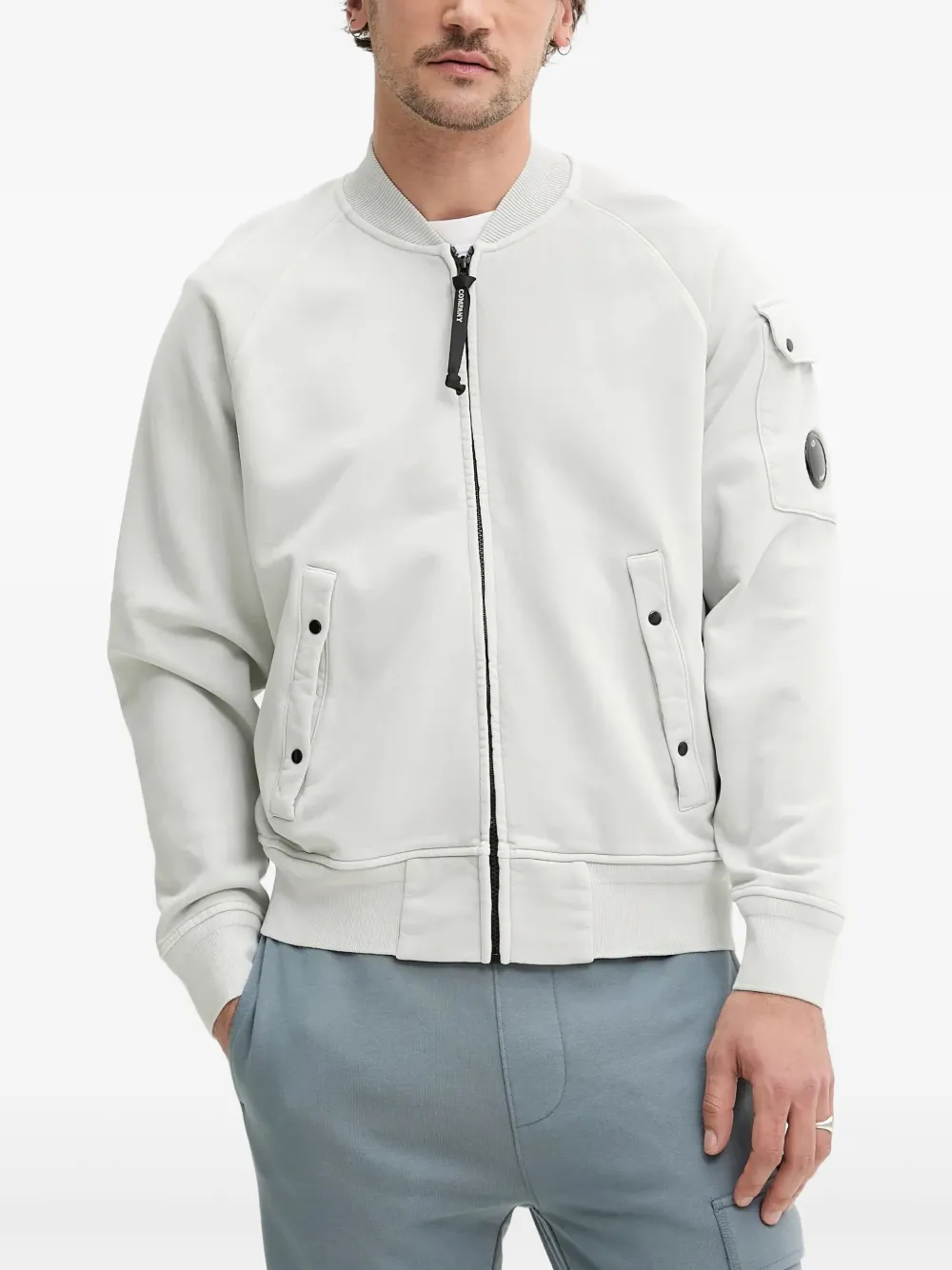 C.P. Company Jack met zakdetail Beige