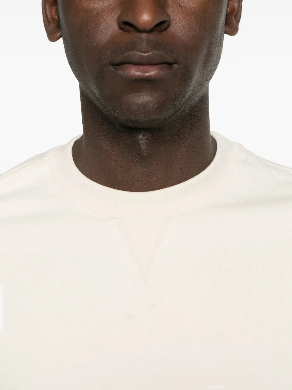 Jil Sander Katoenen sweater Beige
