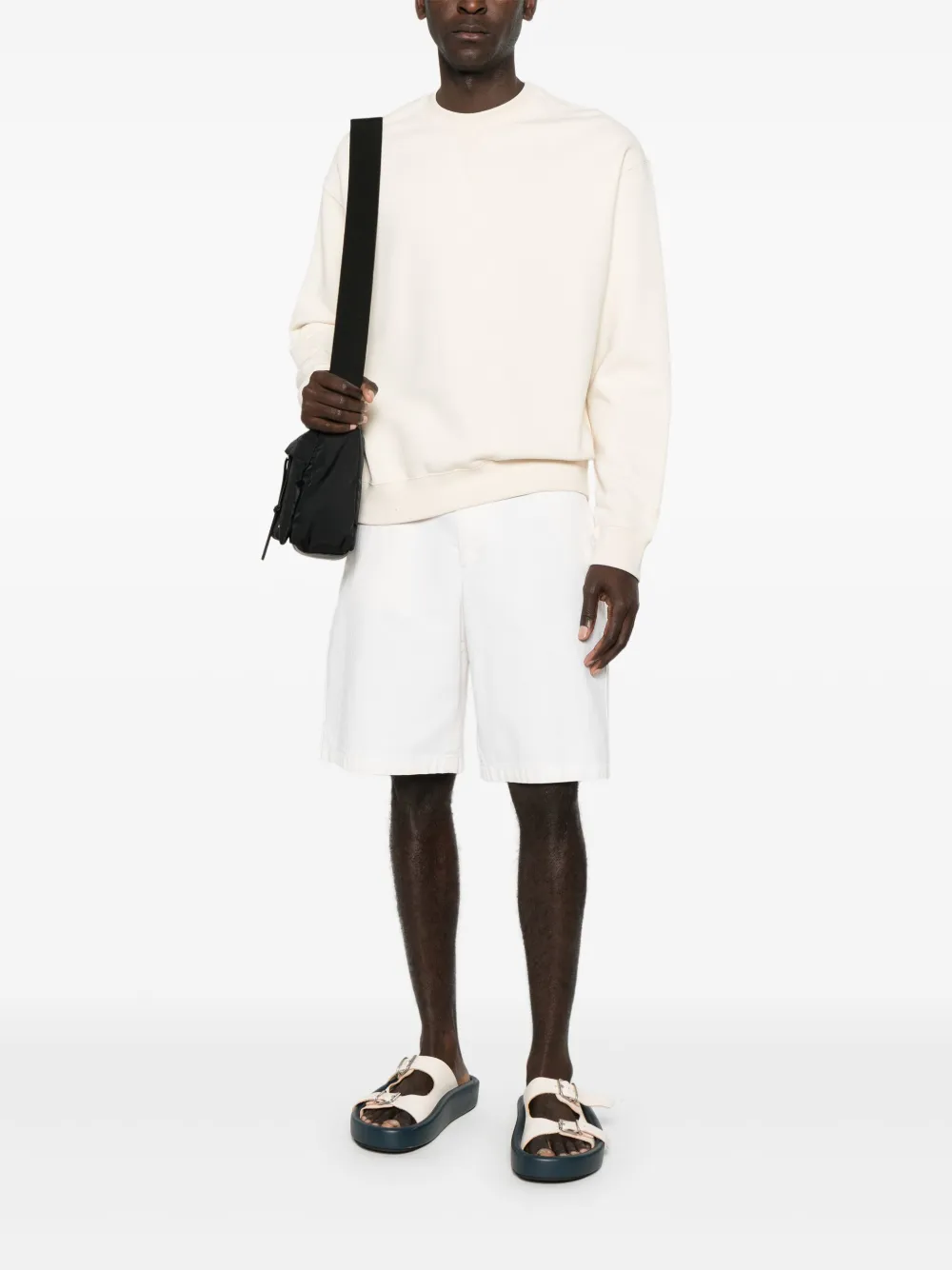 Jil Sander cotton sweatshirt - Beige