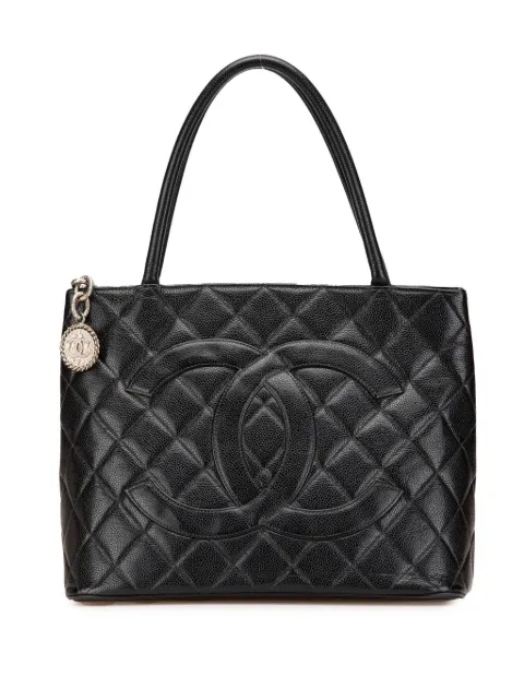 CHANEL Pre-Owned 1997-1999 Caviar Medallion tote bag