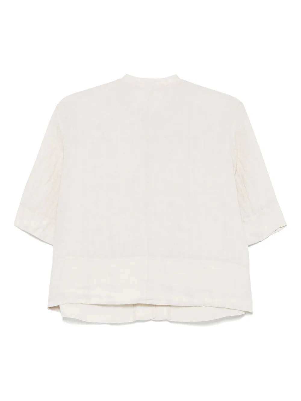 Transit drawstring shirt - Beige