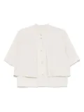 Transit drawstring shirt - Neutrals