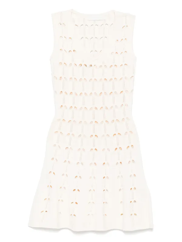 zimmermann rhiannon embroidered dress Rhiannon pointelle-knit maxi dress - black