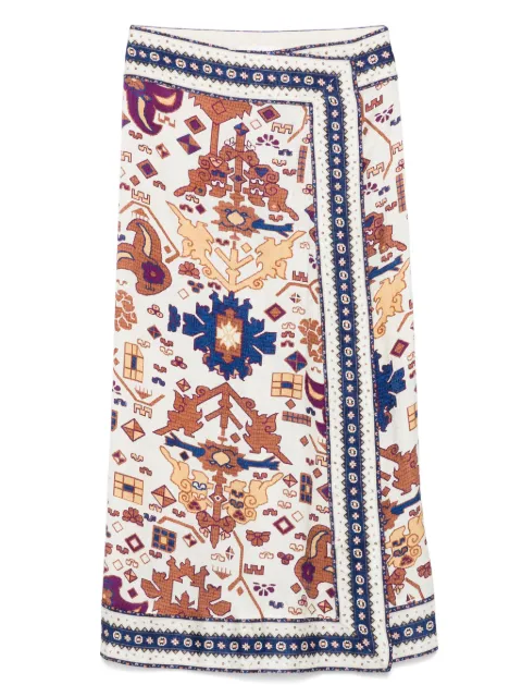 Ba&Sh Varper midi skirt