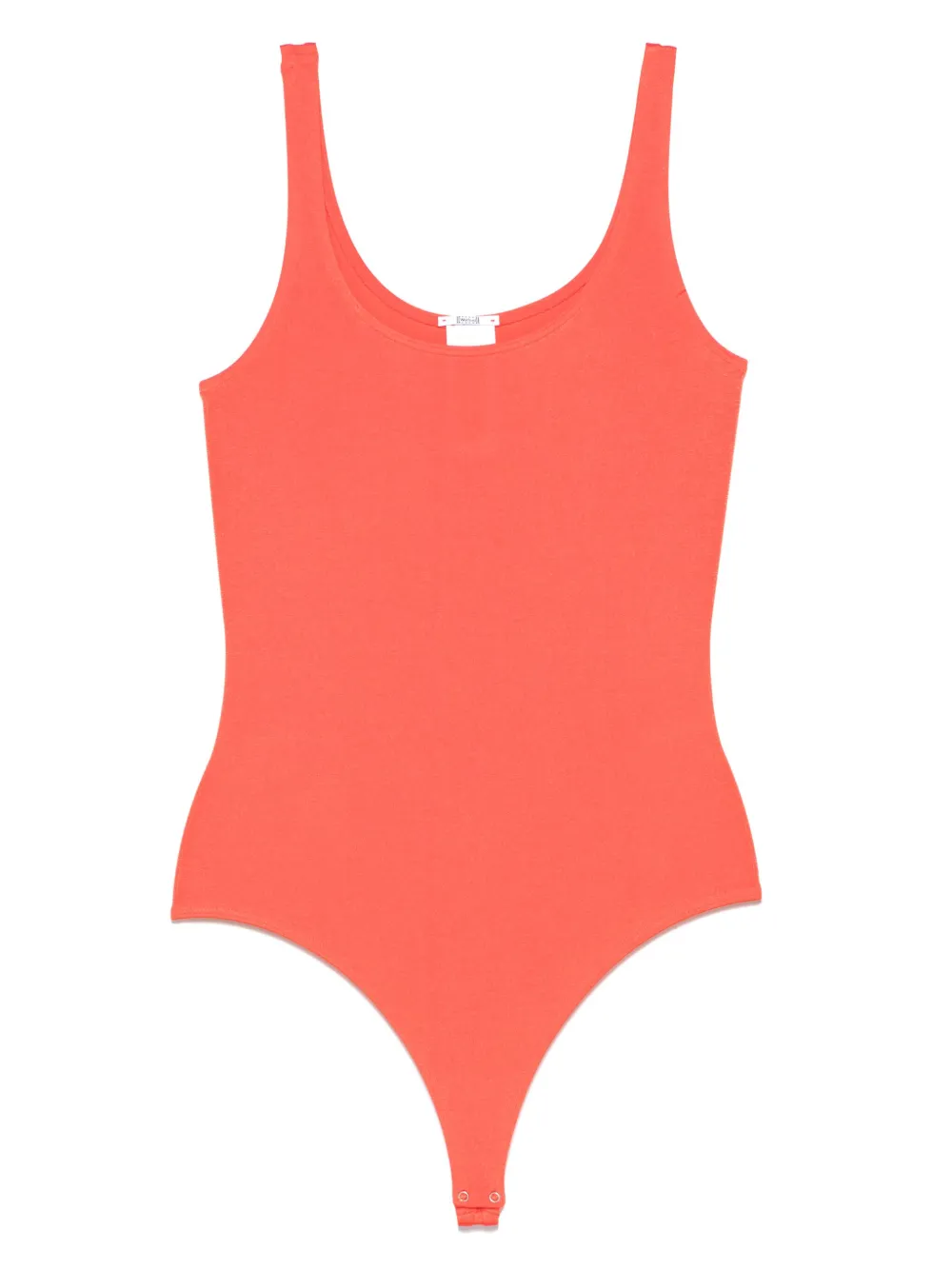 Wolford Body met diepe ronde hals Rood