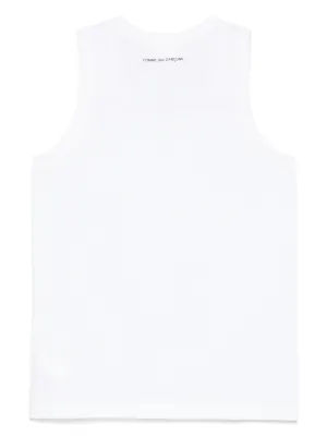 COMME des GARCONS サテン タンクトップ