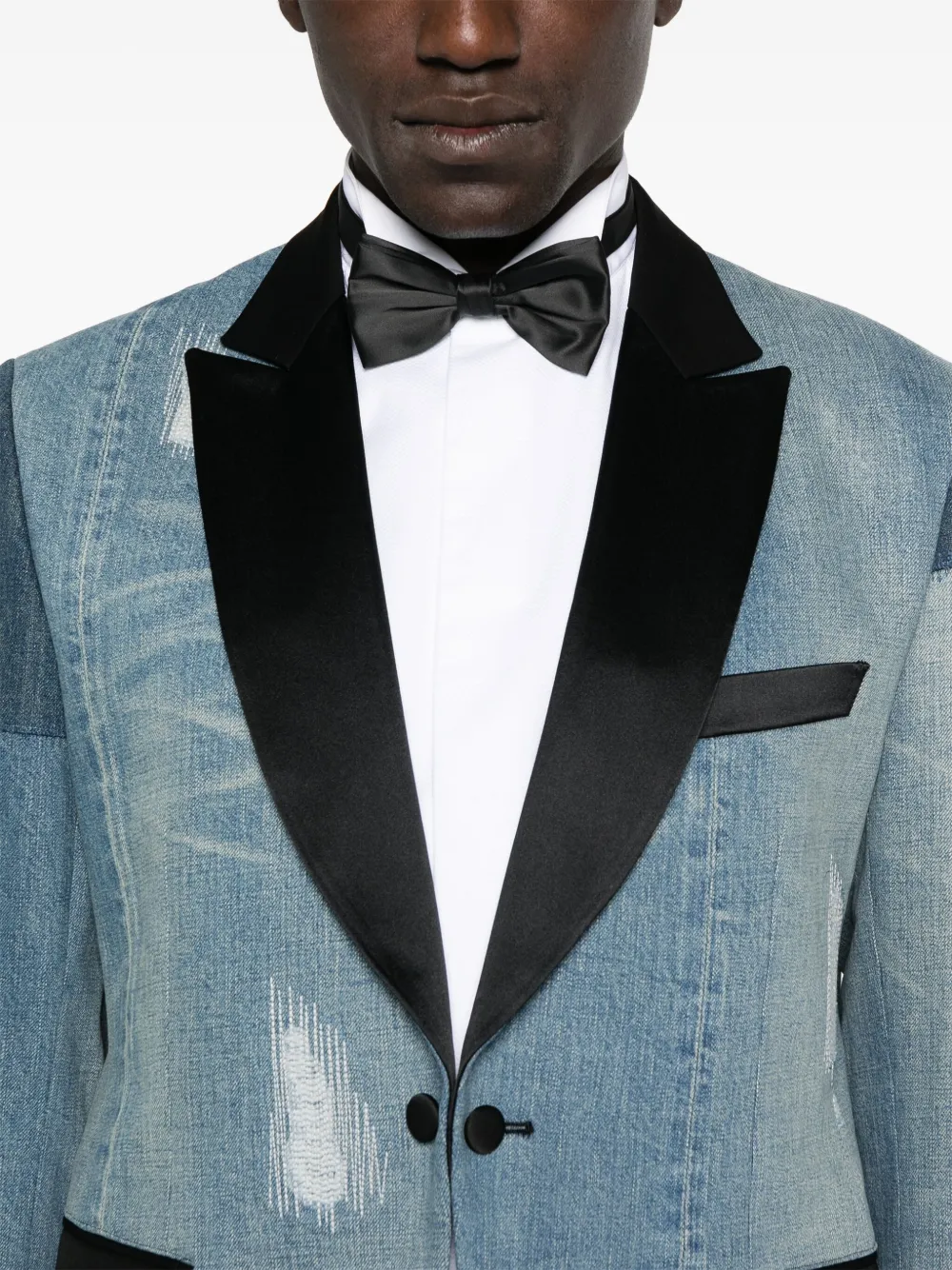 Junya Watanabe MAN Denim blazer Blauw