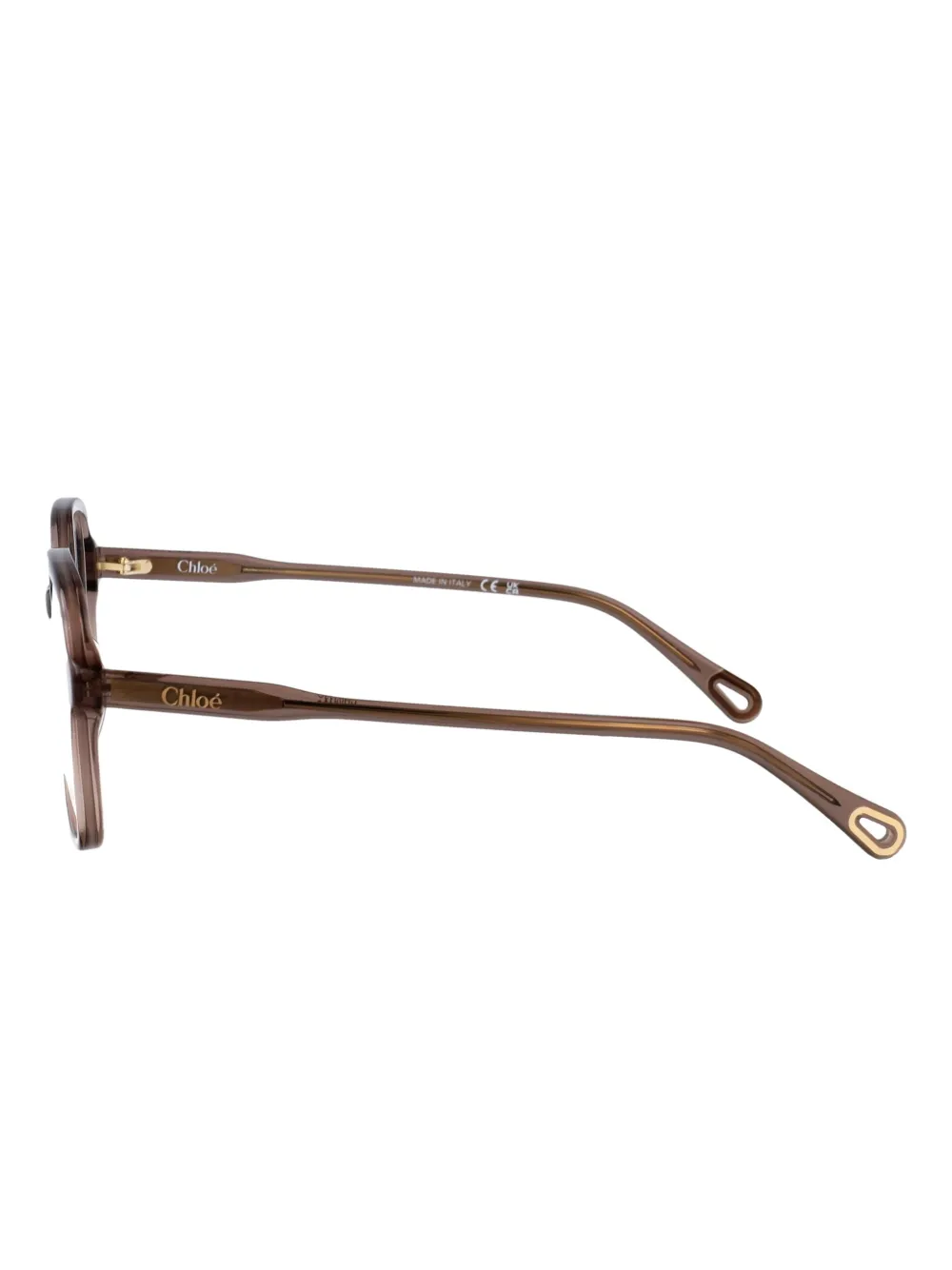 Chloé Eyewear Bril met vierkant montuur Grijs
