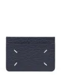 Maison Margiela leather card holder - Blue