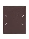 Maison Margiela small leather wallet - Brown