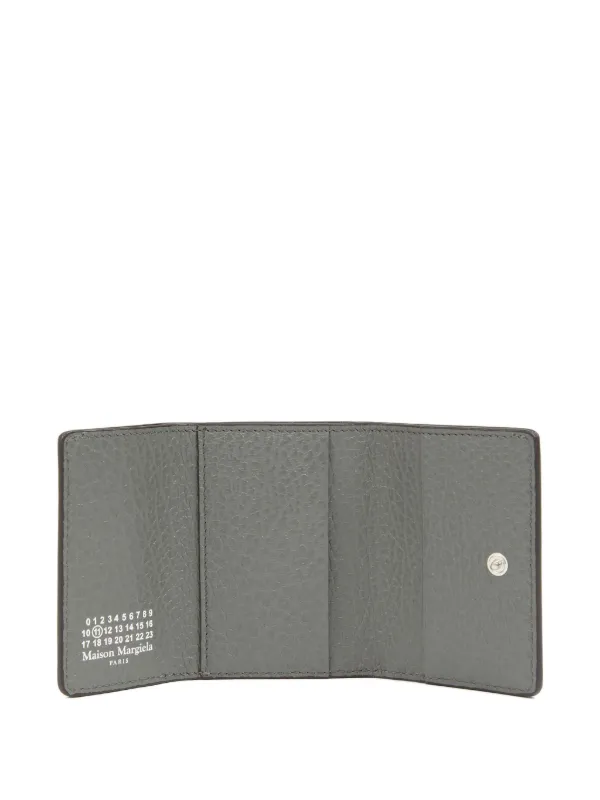 Maison Margiela 二つ折り財布 グレー レザー Maison Margiela レザー 財布 | グレー | FARFETCH JP
