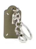Maison Margiela Double tag keyring - Green