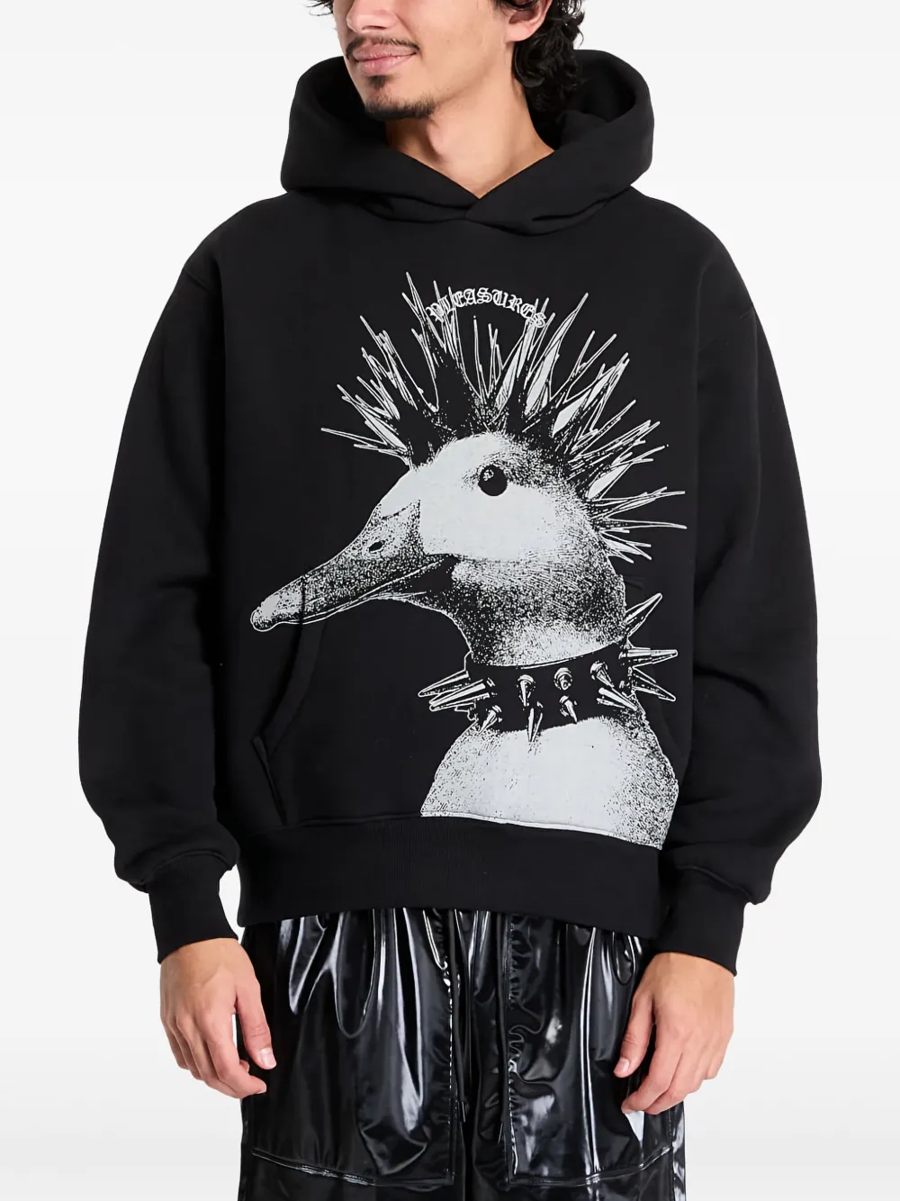 Pleasures Punk Duck hoodie Zwart