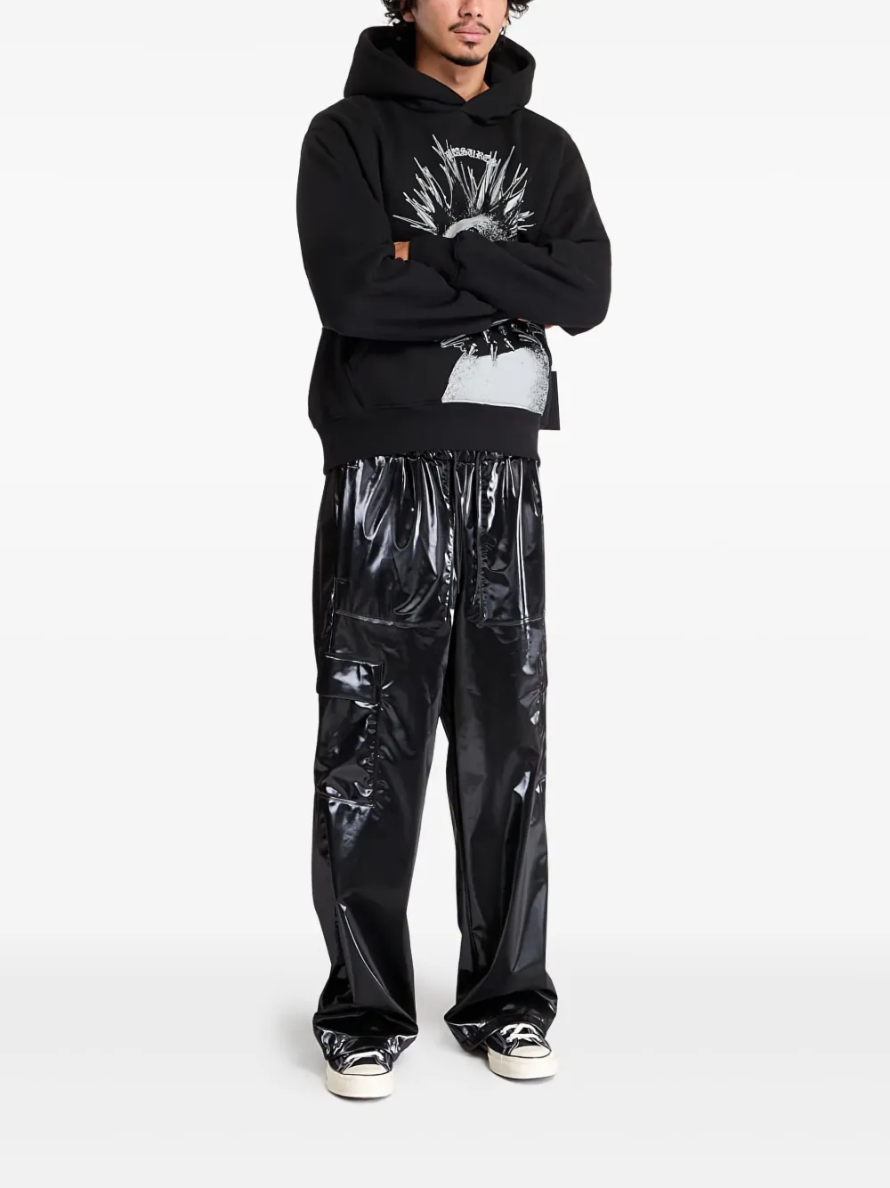 Pleasures Punk Duck hoodie Zwart