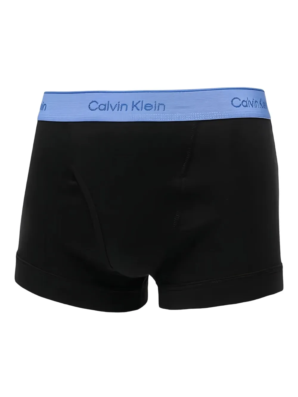 Calvin Klein Drie boxershorts met logo Zwart