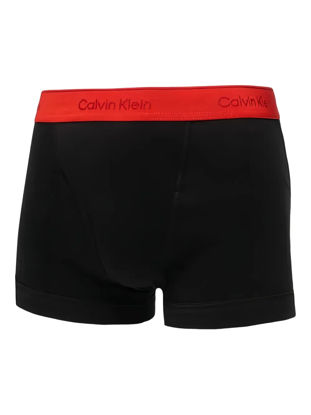 Calvin Klein logo boxers (set of three) | Black | Image 1