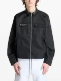 Reebok zip-up shirt jacket - Black
