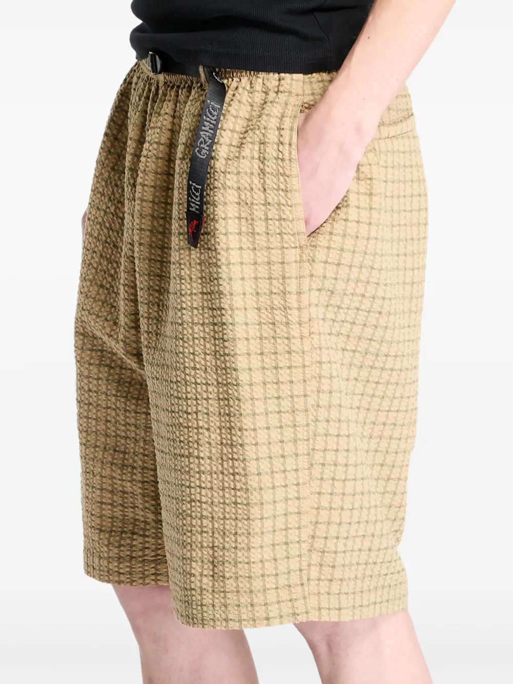 Gramicci Katoenen shorts Beige