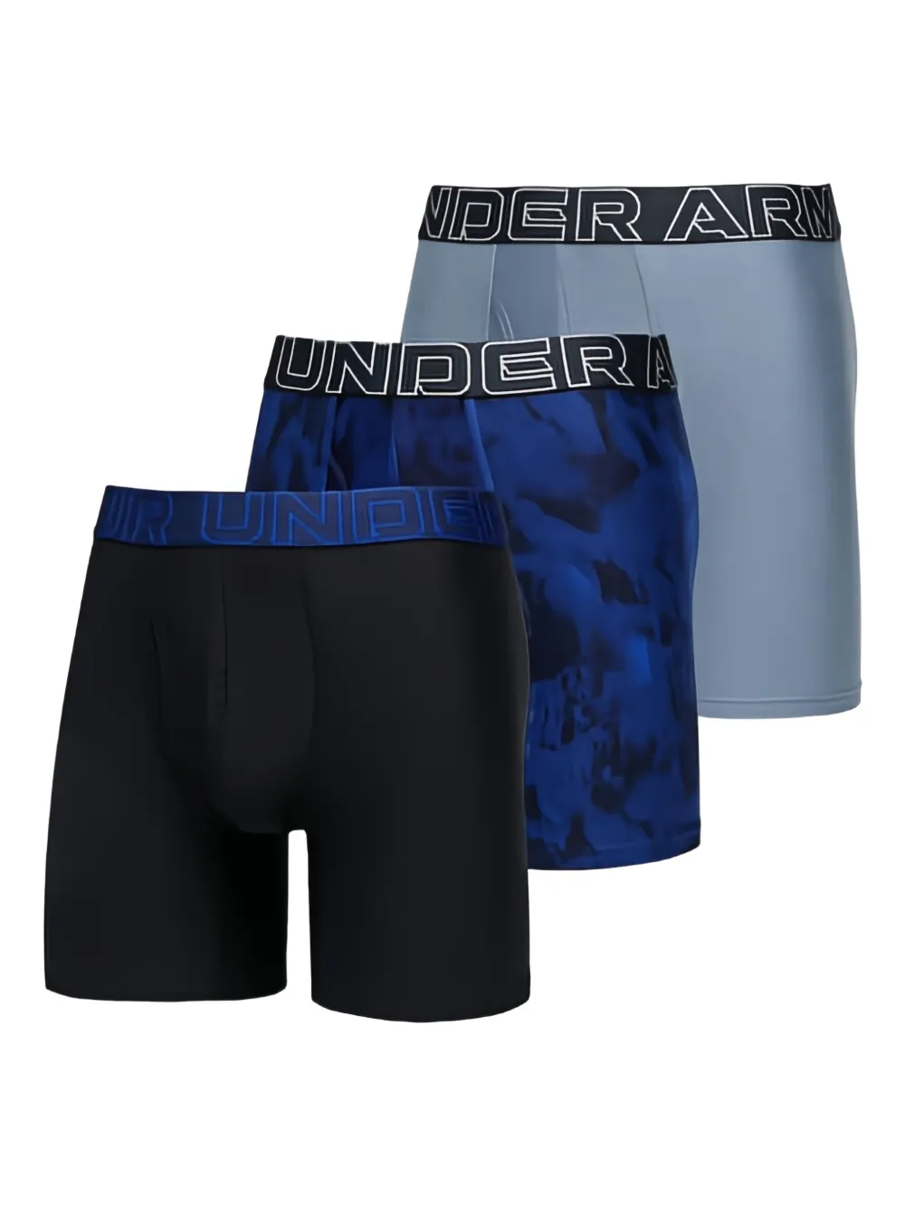 Under Armour logo-waistband bokers (pack of three) | Blue | Image 1