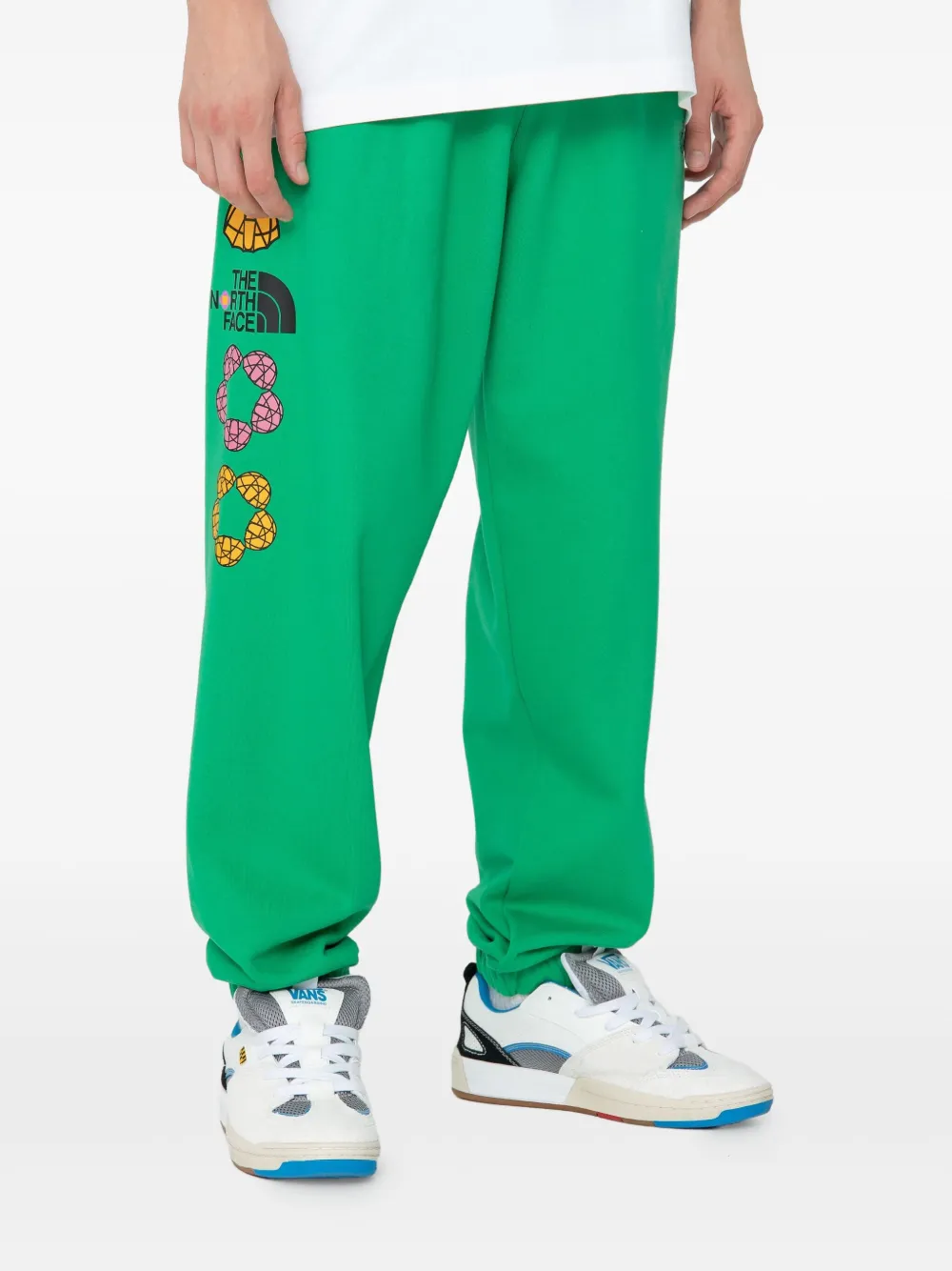 The North Face x Yinka Ilori katoenen joggingbroek Blauw