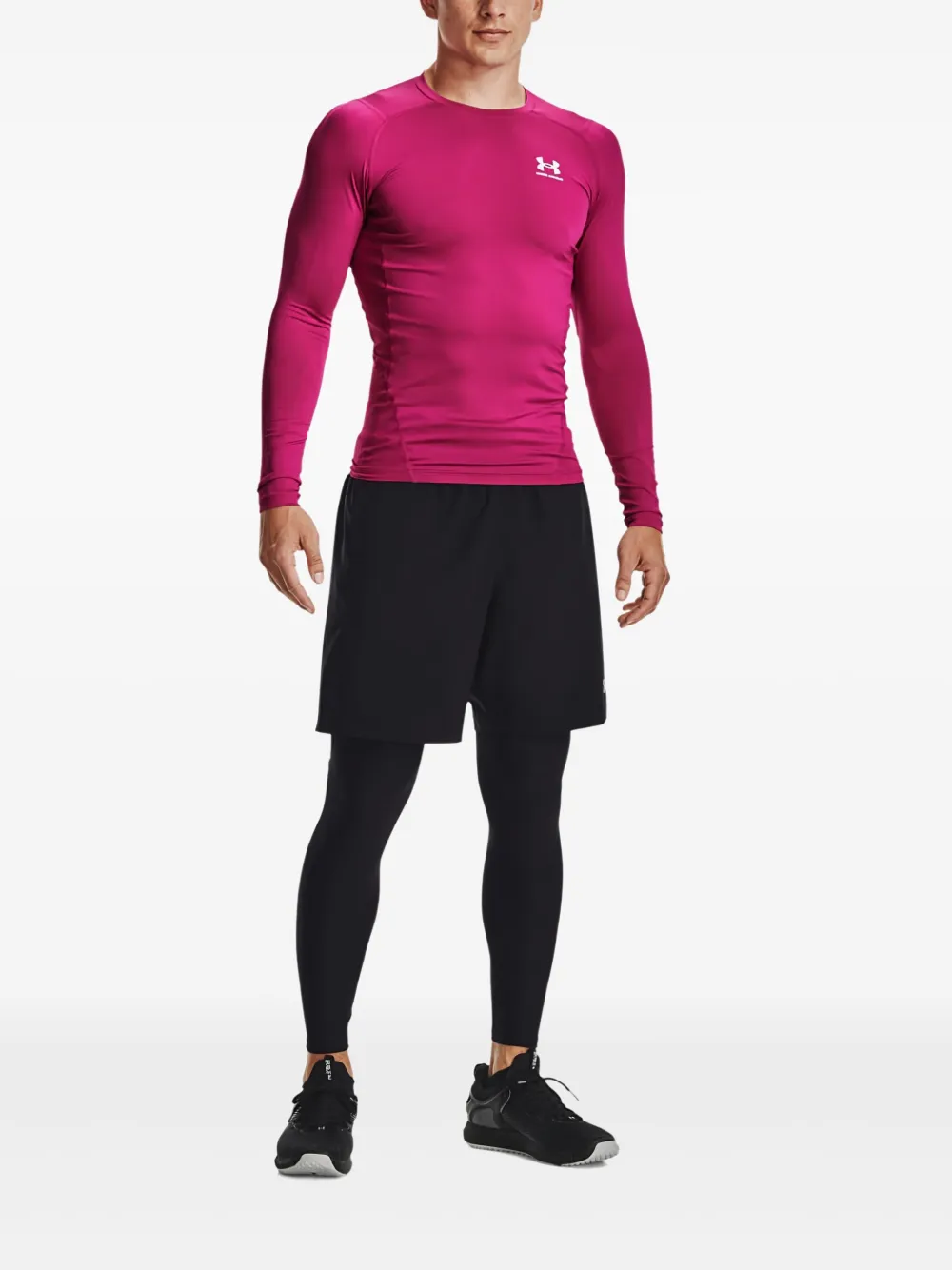 Under Armour Hg Armour Leggings In Black