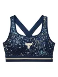 Under Armour Project Rock bra top - Blue