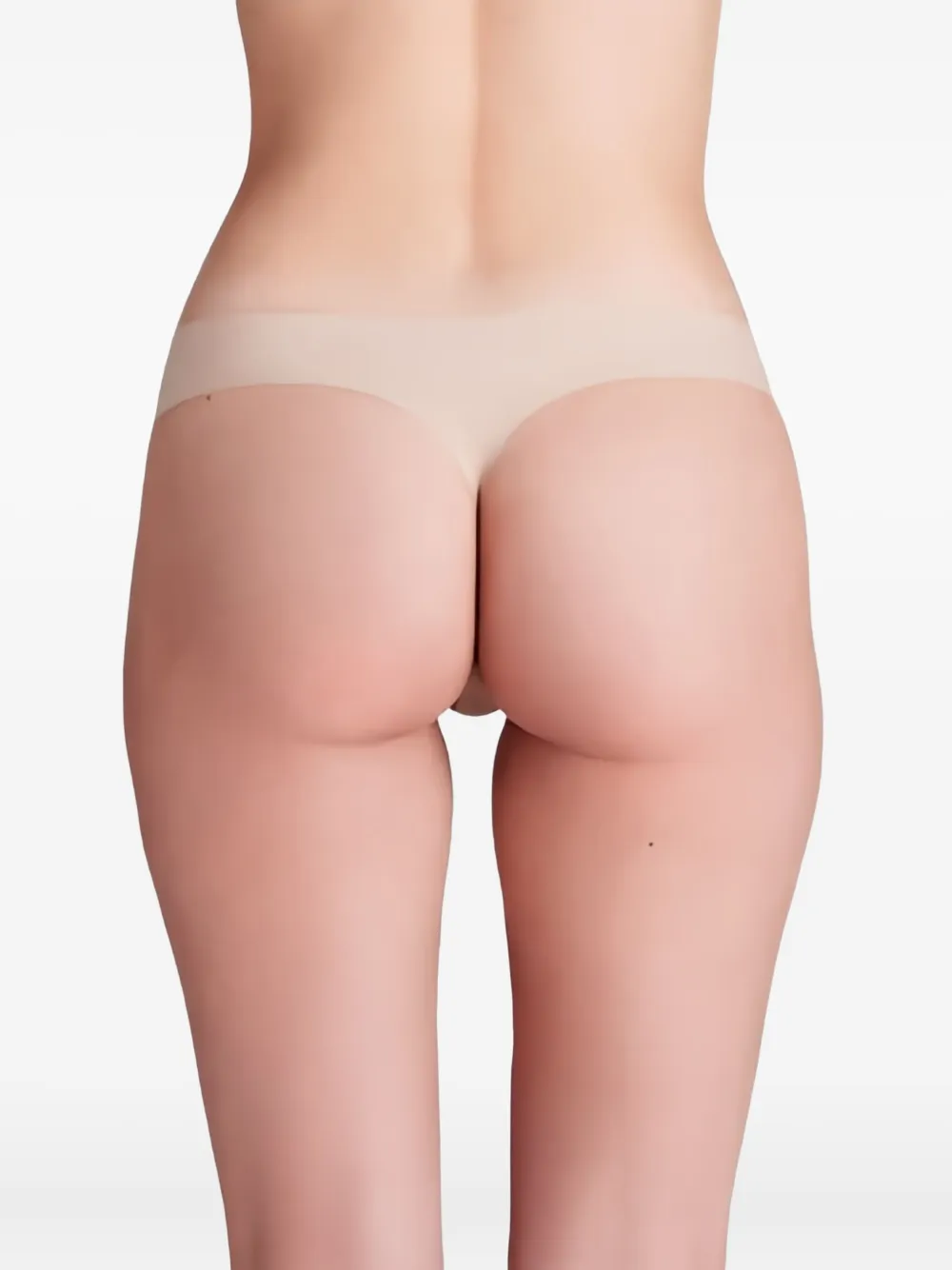 Under Armour Women's Pure Stretch 3-pack No Show Thong In Neutral